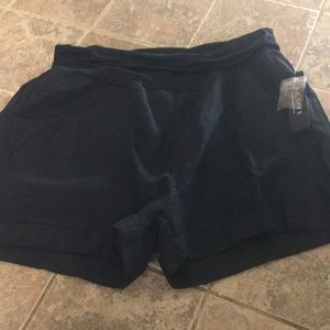 Women’s black dress shorts